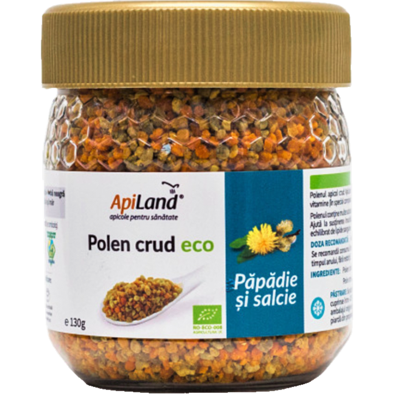 Polen crud papadie salcie eco 130g - APILAND