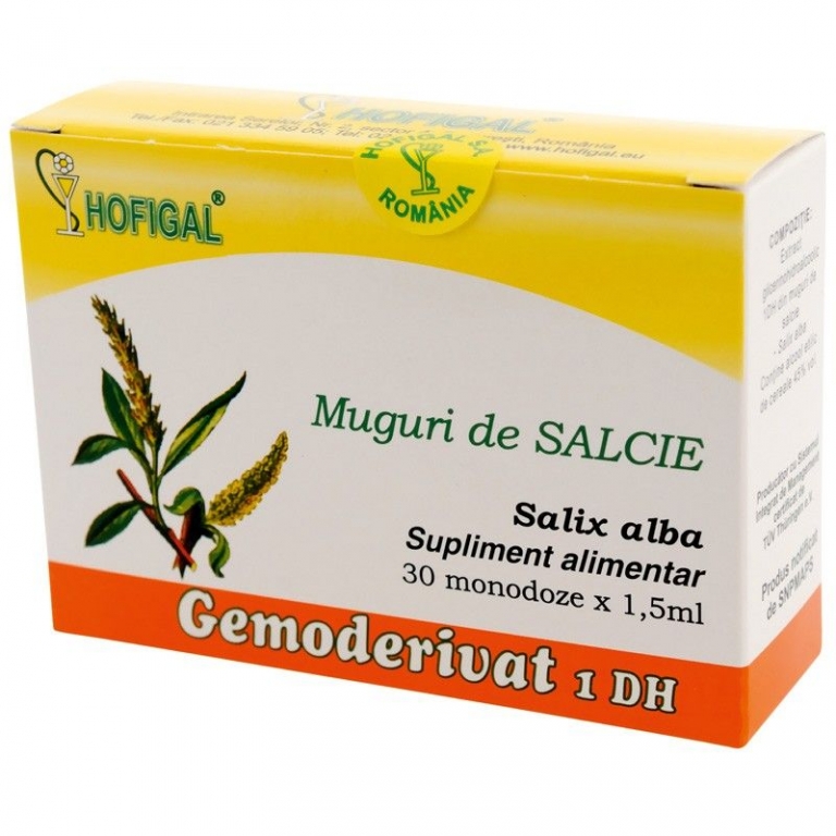 Gemoderivat salcie muguri 30x1,5ml - HOFIGAL