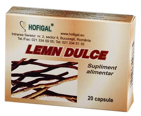 Lemn dulce 20cps - HOFIGAL