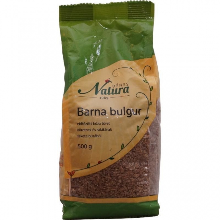 Bulgur grau negru [bezostye] 500g - DENES NATURA