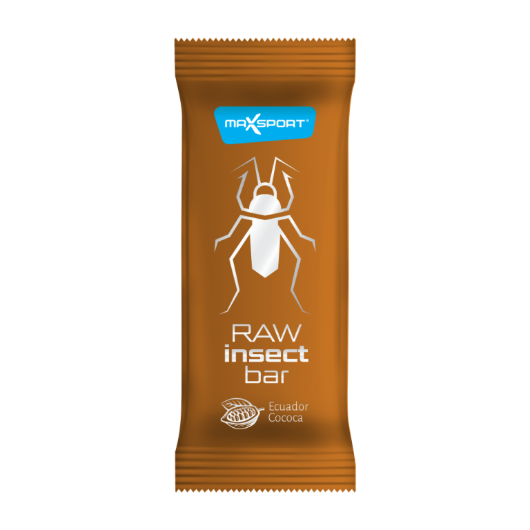 Baton raw insect cacao eco 40g - MAXSPORT
