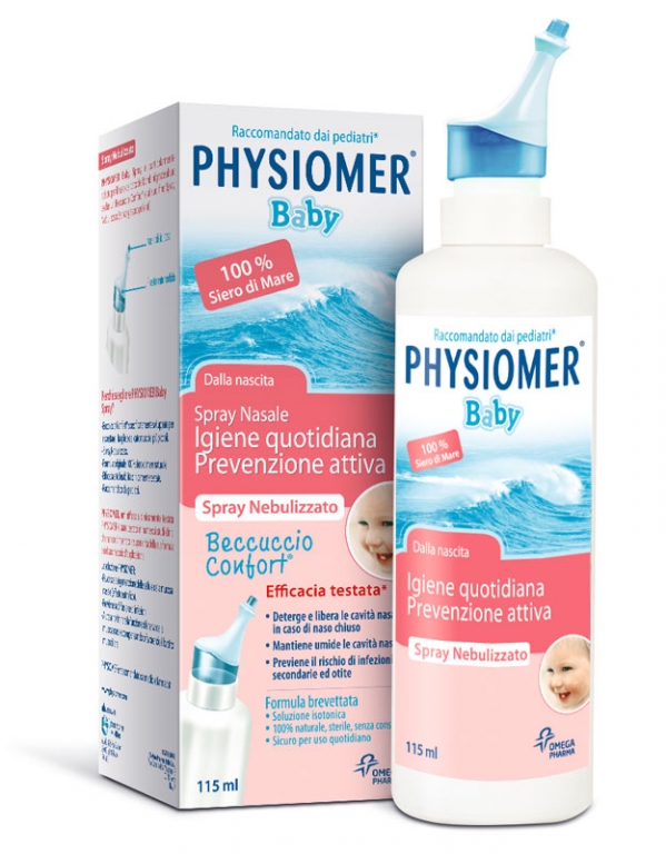 Spray nazal baby Physiomer 115ml - OMEGA PHARMA