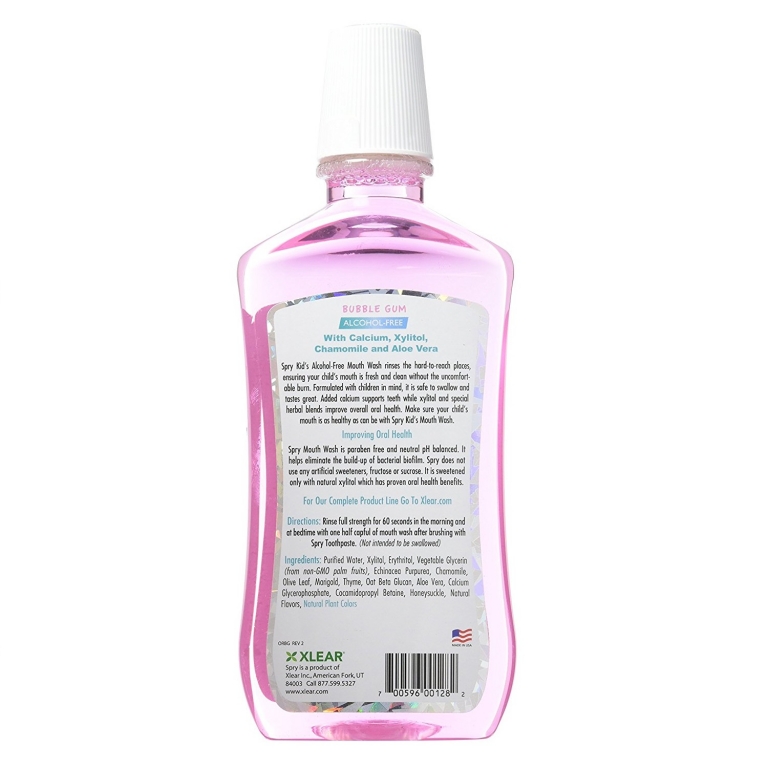 Apa gura xylitol Bubble Gum Kids 473ml - SPRY