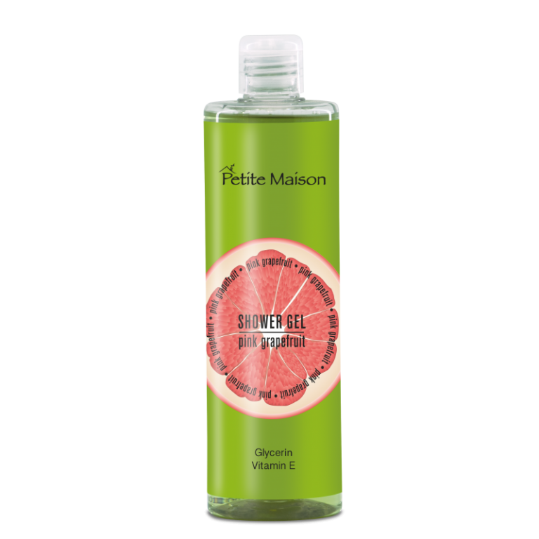 Gel dus pink grapefruit 400ml - PETITE MAISON