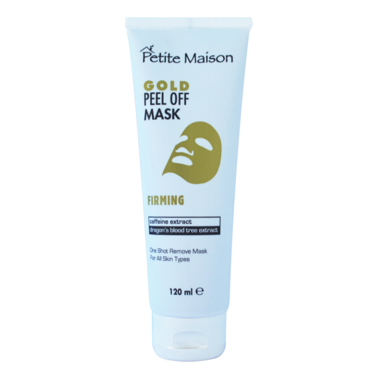 Masca fata exfolianta fermitate gold 120ml - PETITE MAISON