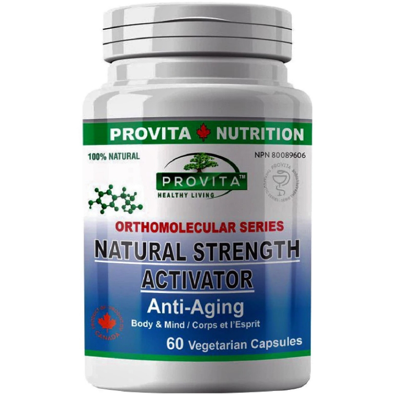 Natural strength activator AntiAging 60cps - PROVITA NUTRITION