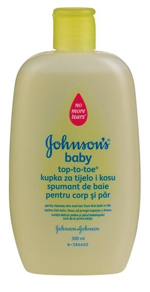 Spumant baie par corp 300ml - JOHNSONS BABY