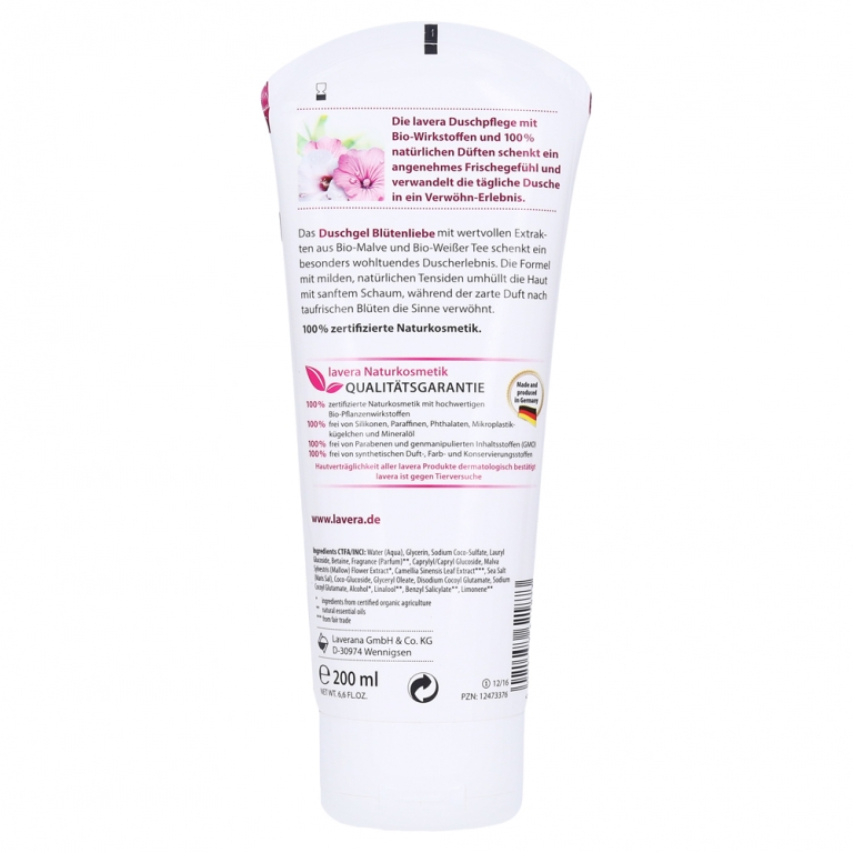 Gel dus nalba ceai alb 200ml - LAVERA