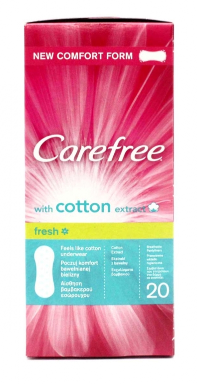 Protejslip cotton fresh 20b - CAREFREE