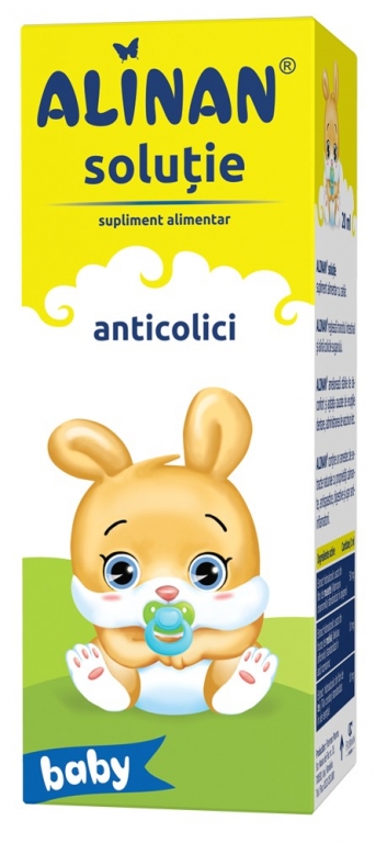 Solutie anticolici bebe +0luni happy Alinan 20ml - FITERMAN