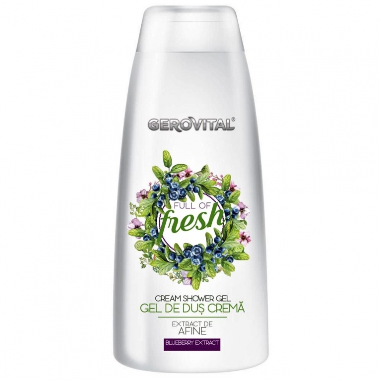 Gel dus crema afine Full of Fresh 750ml - GEROVITAL