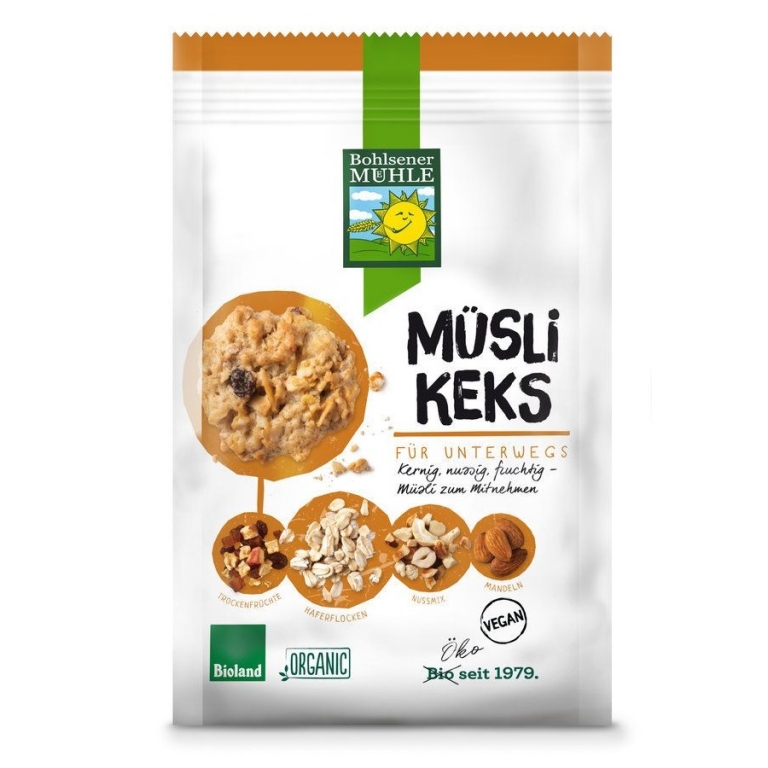 Biscuiti musli pentru drum eco 150g - BOHLSENER MUEHLE