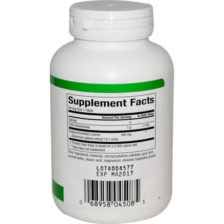 DGL 400 plus 90cps - NATURAL FACTORS