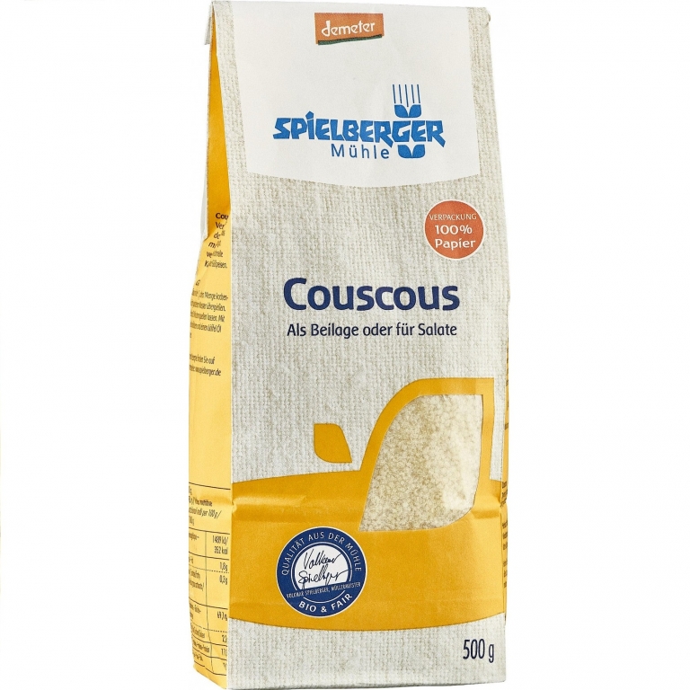 Cuscus grau demeter eco 500g - SPIELBERGER