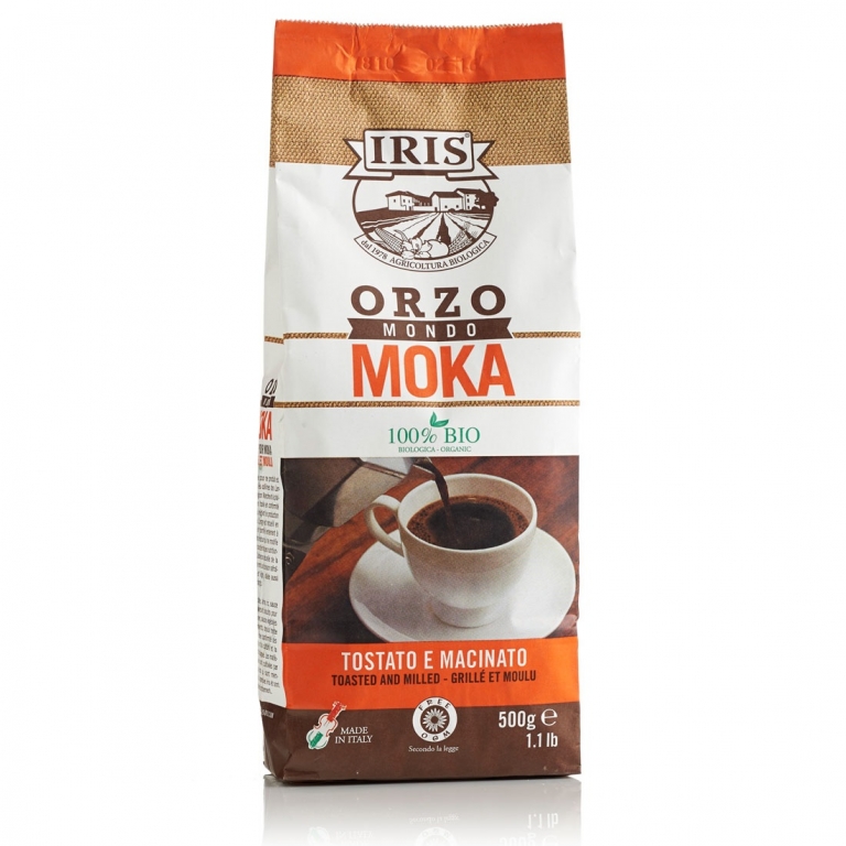 Cafeluta orz prajit macinata Moka eco 500g - IRIS BIO