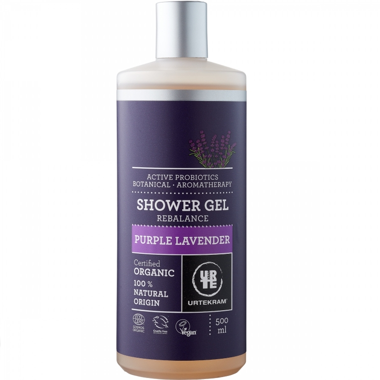 Gel dus aromoterapeutic lavanda probiotice 500ml - URTEKRAM