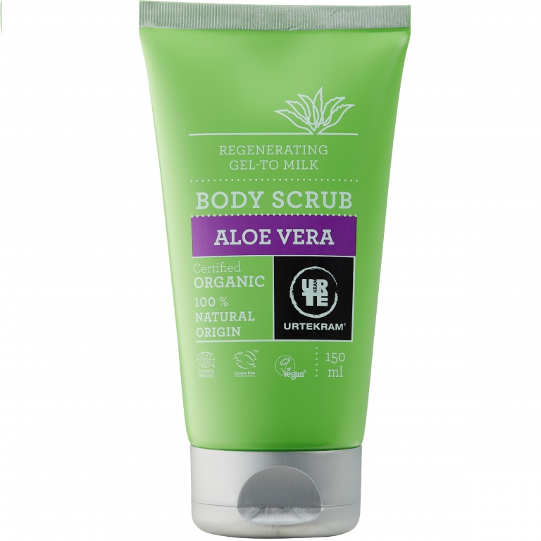 Scrub corp aloe vera portocala 150ml - URTEKRAM