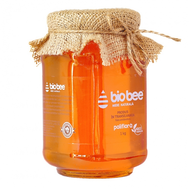 Miere poliflora 1kg - BIOBEE