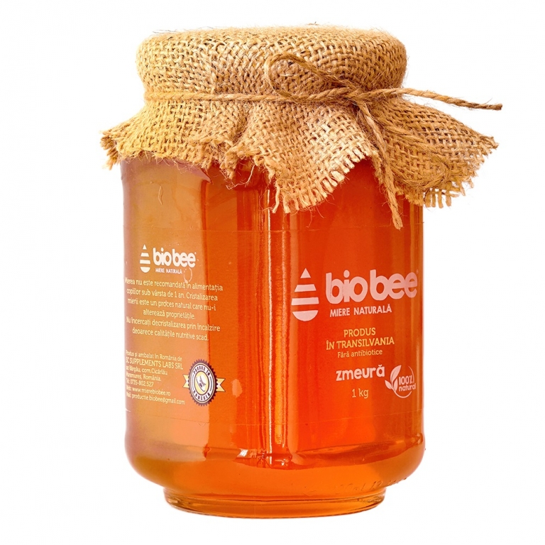 Miere zmeura 1kg - BIOBEE