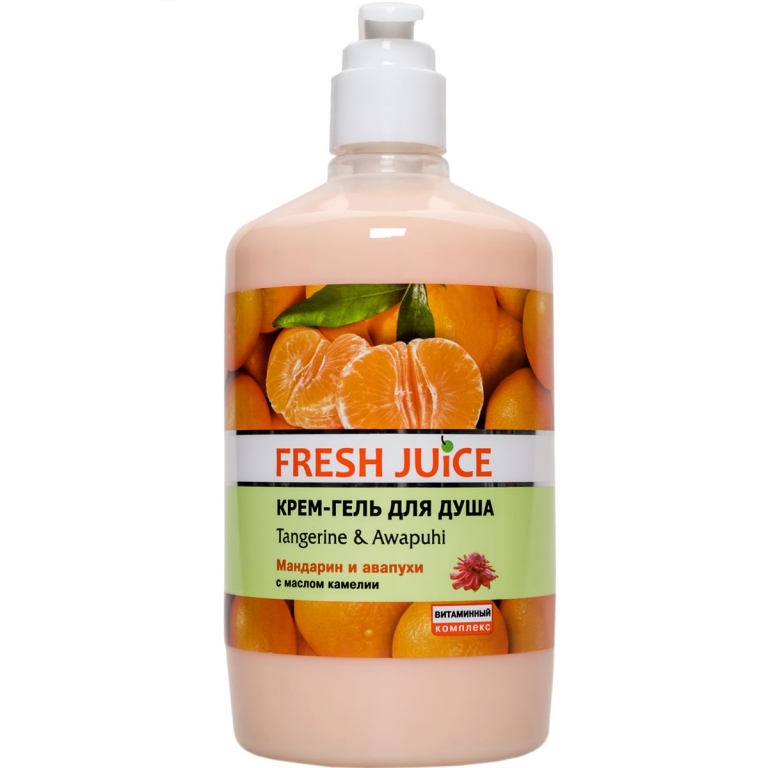 Gel dus cremos tangerine awapuhi 750ml - FRESH JUICE