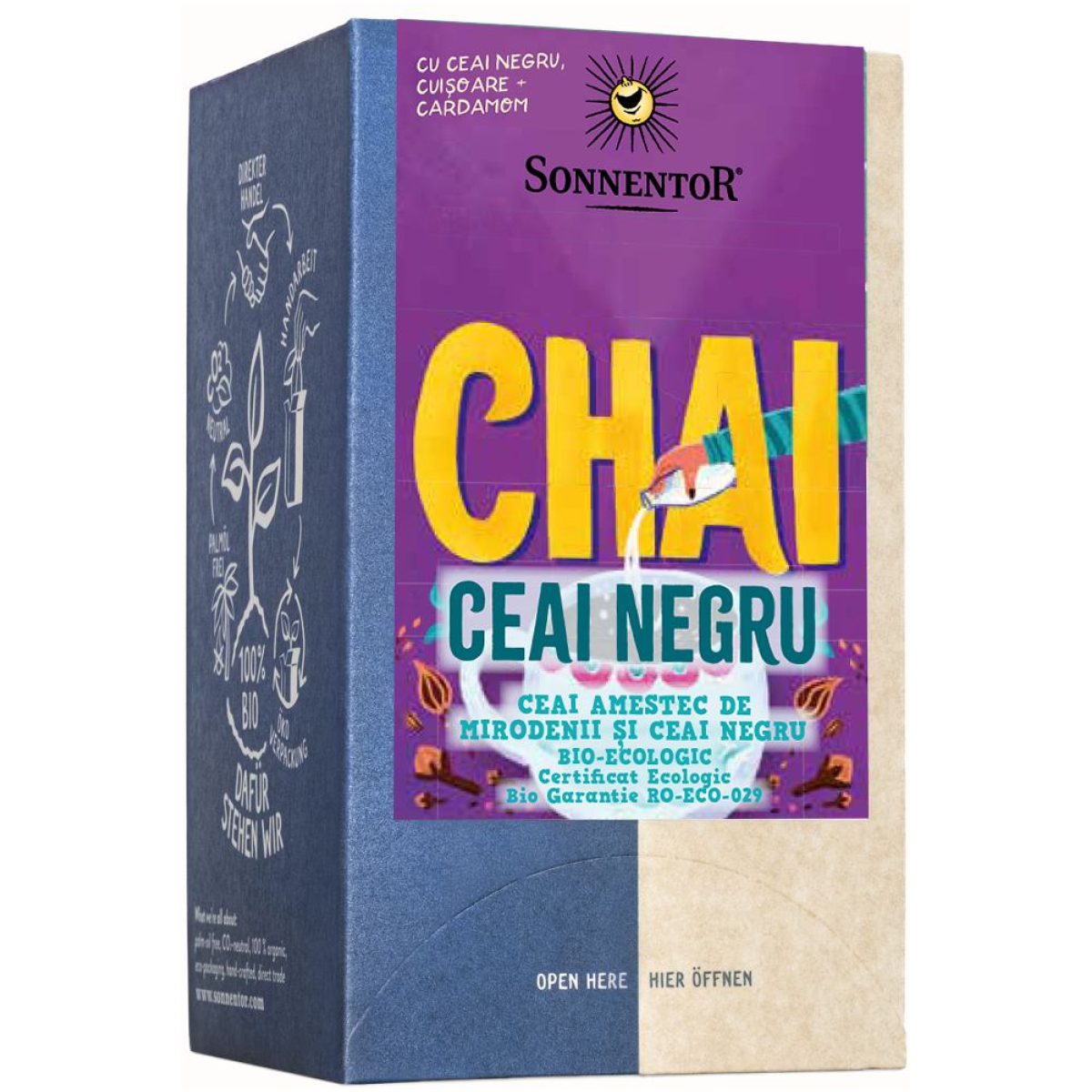 Ceai negru Chai eco 20dz - SONNENTOR
