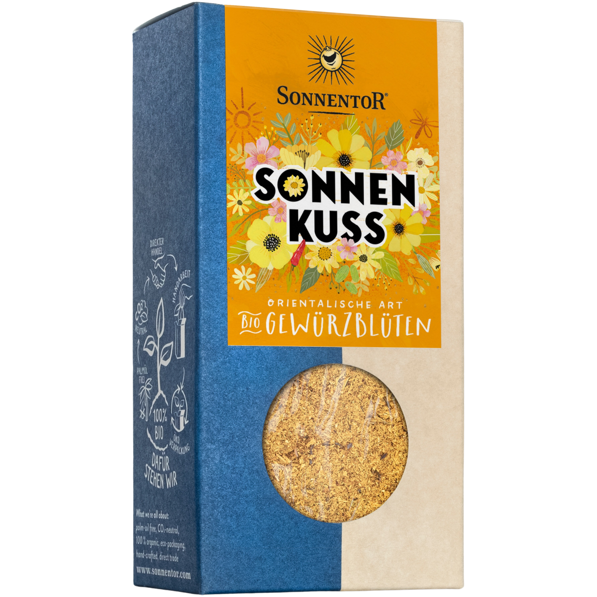 Condiment Sarutul Soarelui flori mirodenii eco 40g - SONNENTOR
