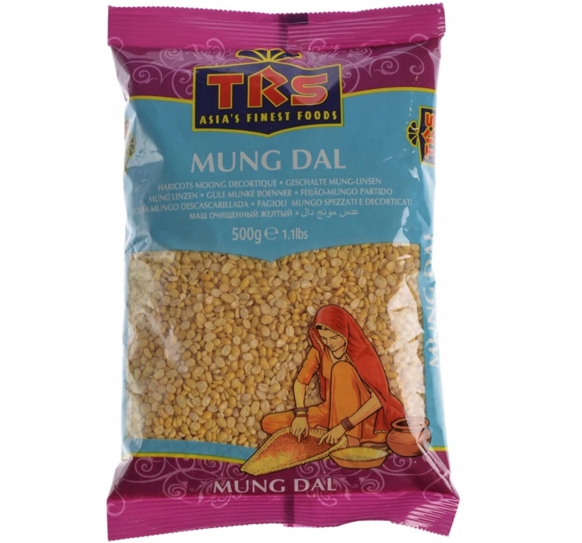 Fasole mung decorticata boabe 500g - TRS