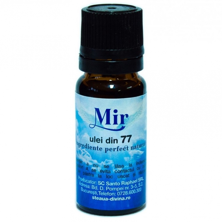 Ulei esential 77plante Mir 10ml - SANTO RAPHAEL