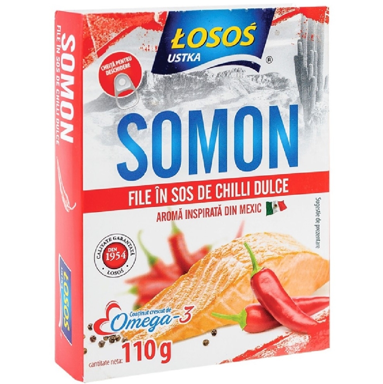 Somon file in sos chilli dulce 110g - LOSOS