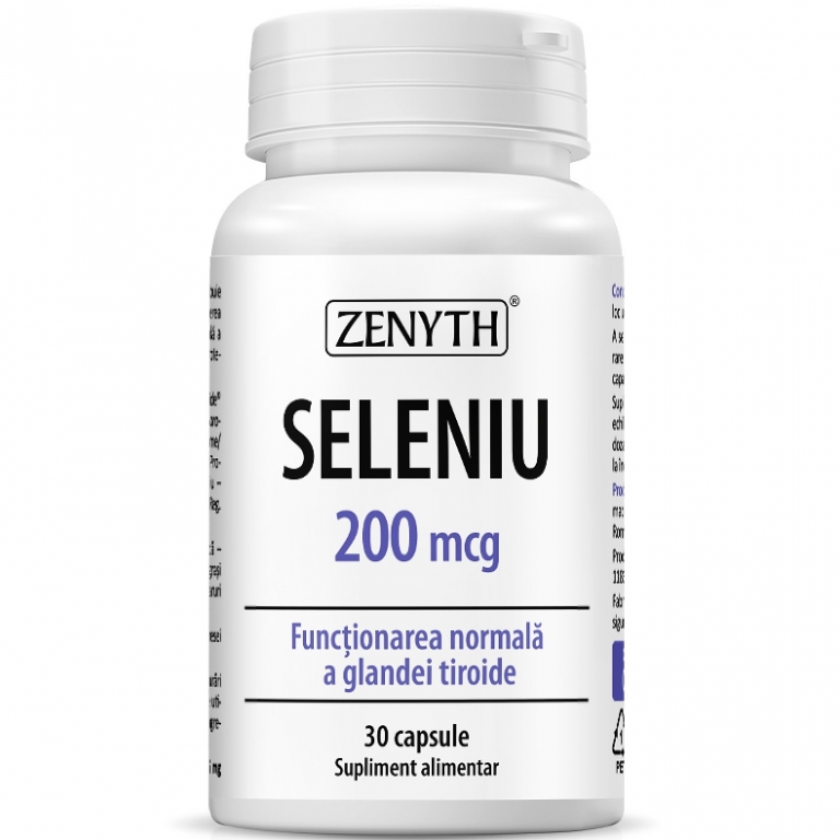 Seleniu 200mcg 30cps - ZENYTH