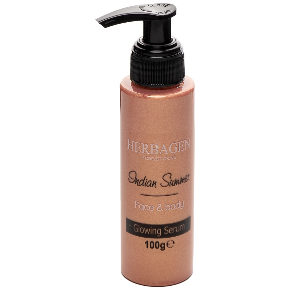 Ser fata corp stralucitor Indian Summer 100g - HERBAGEN