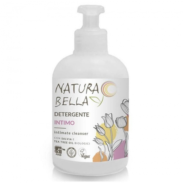 Gel igiena intima salvie ulei tea tree bio 300ml - NATURA BELLA
