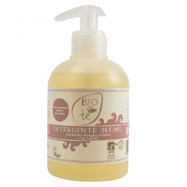 Gel igiena intima extract salvie bio 300ml - BIOCONTE