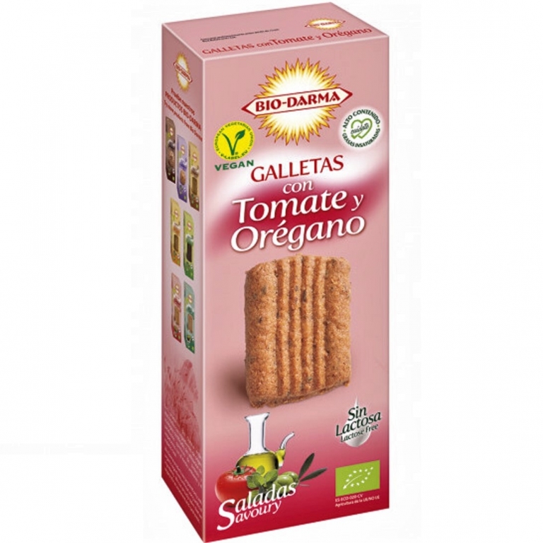 Biscuiti ovaz rosii oregano bio 120g - BIO DARMA