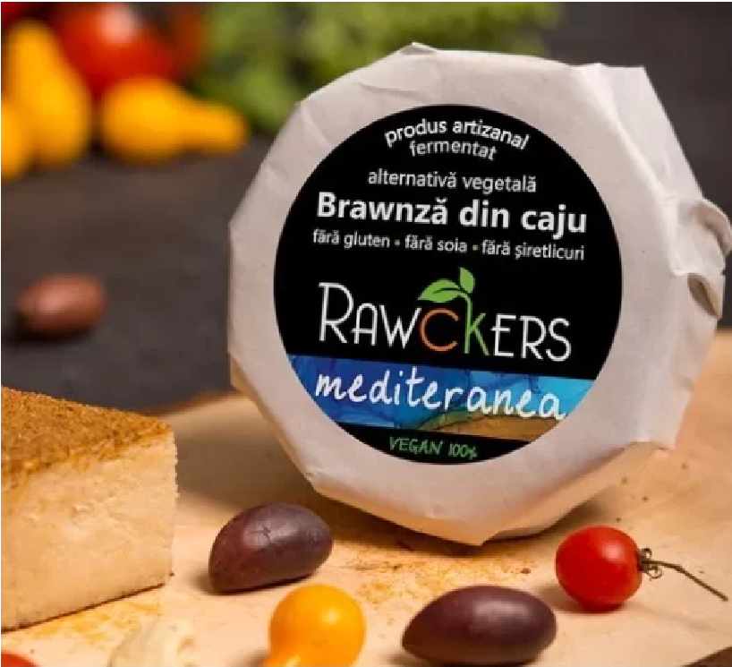 Branza caju maturata Mediteranea eco 150g - RAWCKERS