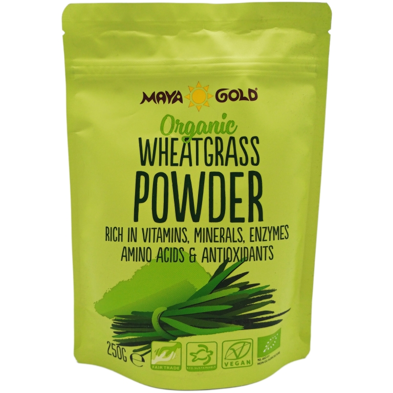 Pulbere iarba grau eco 250g - MAYA GOLD