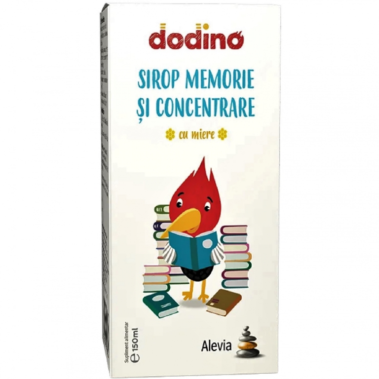 Sirop Memorie Concentrare Copii Dodino 150ml - Alevia