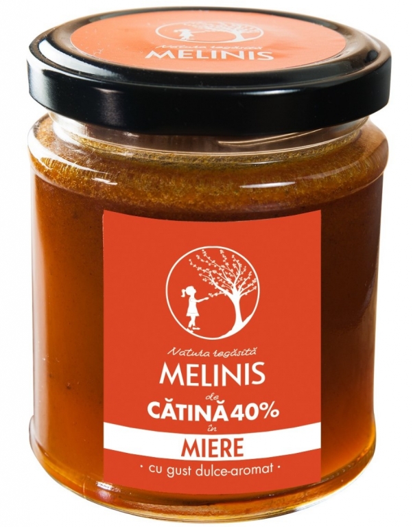 Miere salcam cu catina cruda 40% 230g - MELINIS