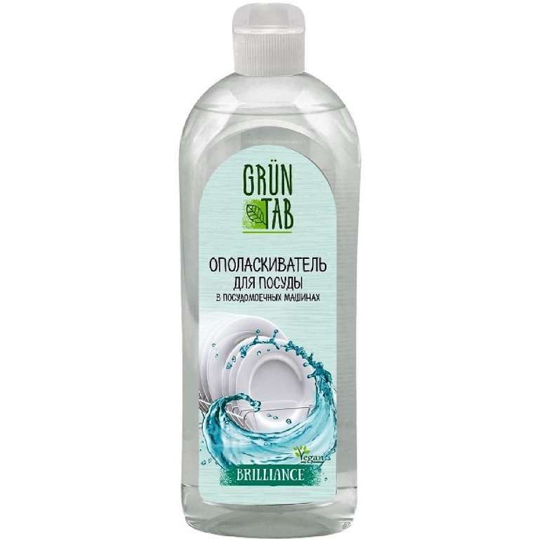 Solutie clatire vase masina spalat 750ml - GRUN TAB