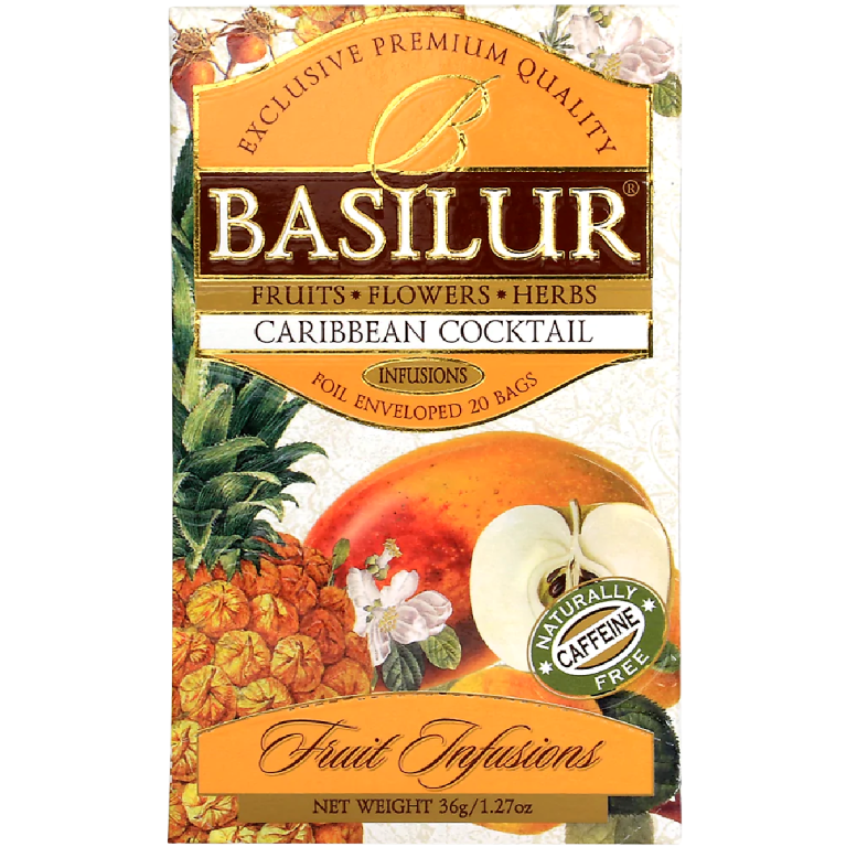 Ceai Fruit Infusions caribbean cocktail 20dz - BASILUR