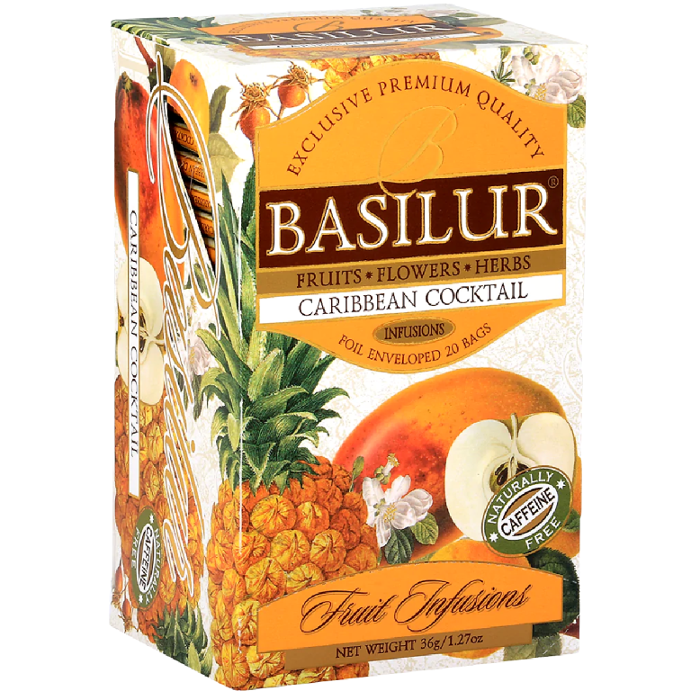 Ceai Fruit Infusions caribbean cocktail 20dz - BASILUR