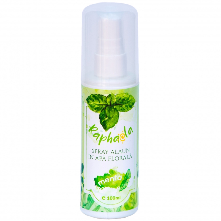 Deodorant spray alaun apa florala menta 100ml - SANTO RAPHAEL