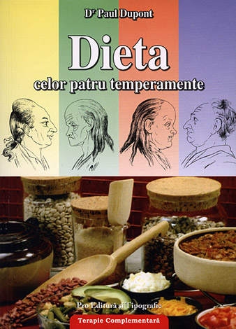 Carte Dieta celor 4temperamente 112pg - PRO EDITURA