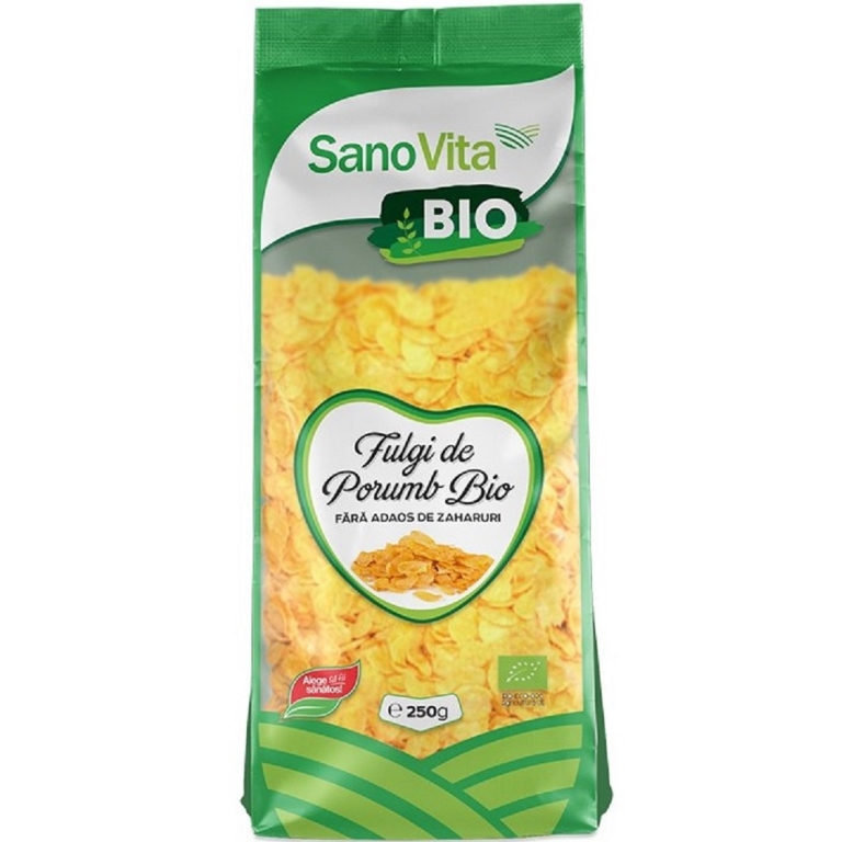 Fulgi porumb bruggen bio 250g - SANOVITA