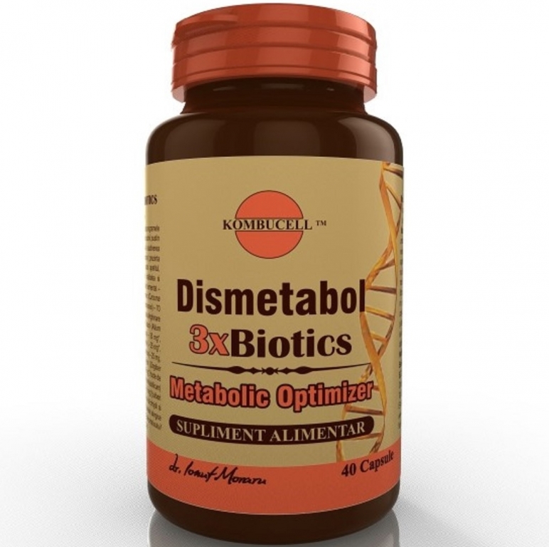 Dismetabol 3xbiotics 40cps - KOMBUCELL