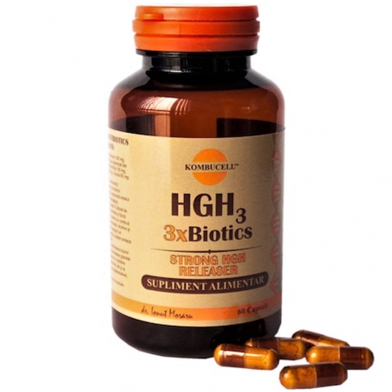 HGH3 3xbiotics 60cps - KOMBUCELL