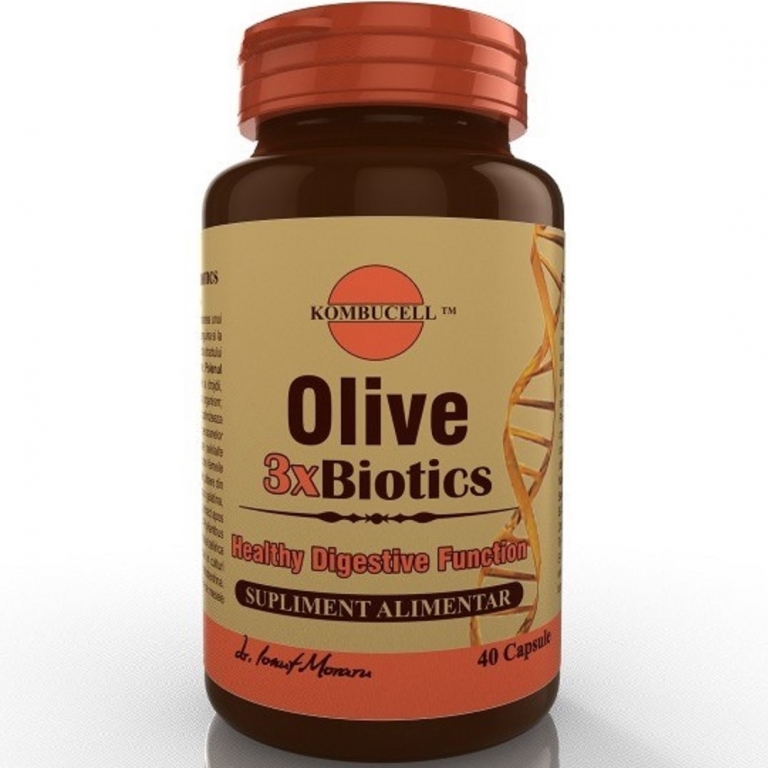 Olive 3xbiotics 40cps - KOMBUCELL