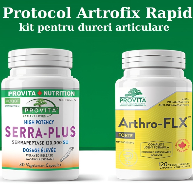 Protocol Artrofix Rapid [pentru Dureri Articulare] 2b - Provita