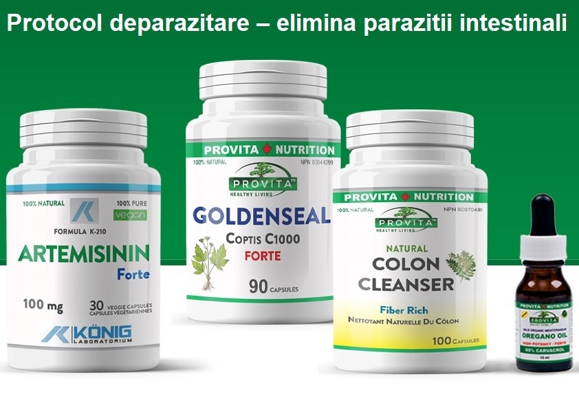 Protocol Deparazitare [elimina parazitii intestinali] 5b - PROVITA