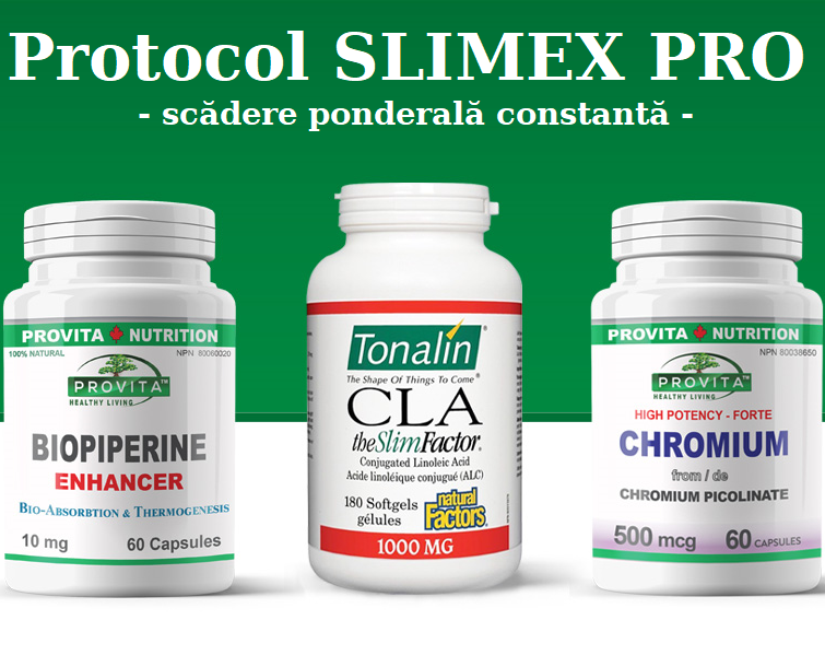 Protocol Slimex Pro [pt scadere ponderala constanta] 3b - PROVITA